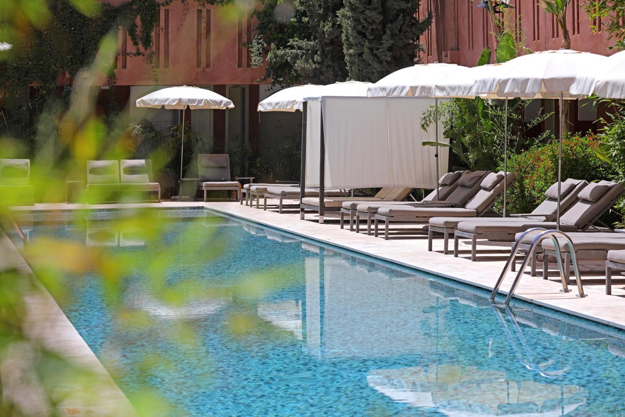 Kenzi Club Agdal Medina Otel Lahebichate Dış mekan fotoğraf The swimming pool at the hotel