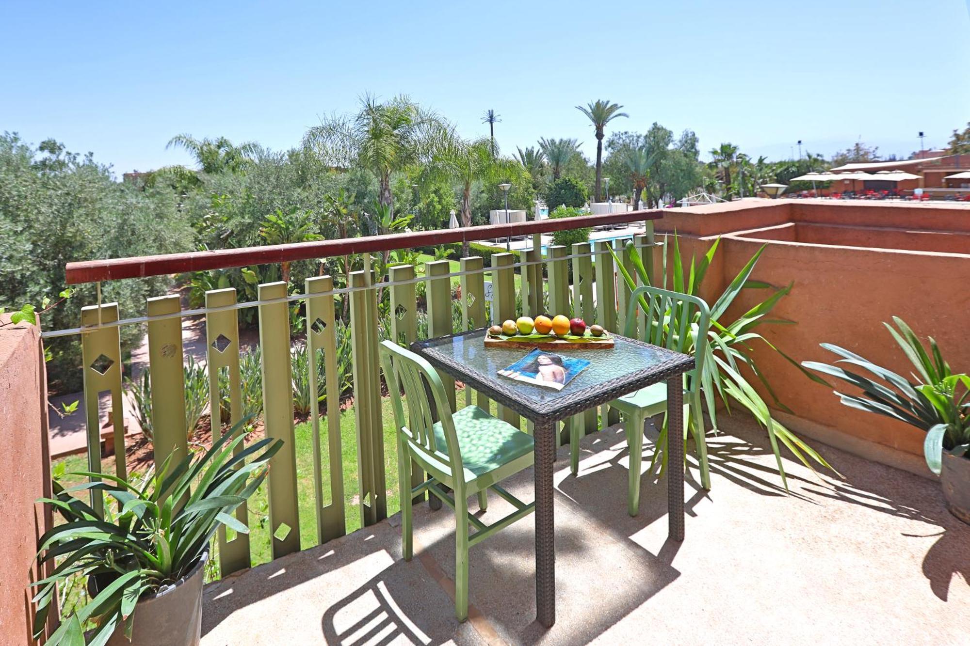 Kenzi Club Agdal Medina Otel Lahebichate Dış mekan fotoğraf A balcony