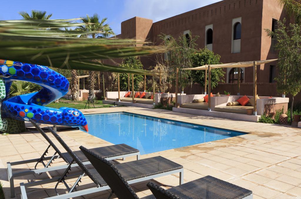 Kenzi Club Agdal Medina Otel Lahebichate Dış mekan fotoğraf The swimming pool at the hotel