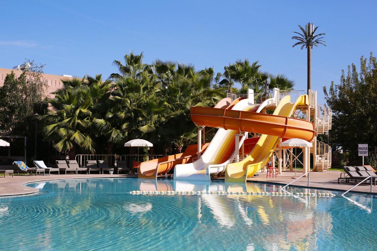 Kenzi Club Agdal Medina Otel Lahebichate Dış mekan fotoğraf The water park at the hotel