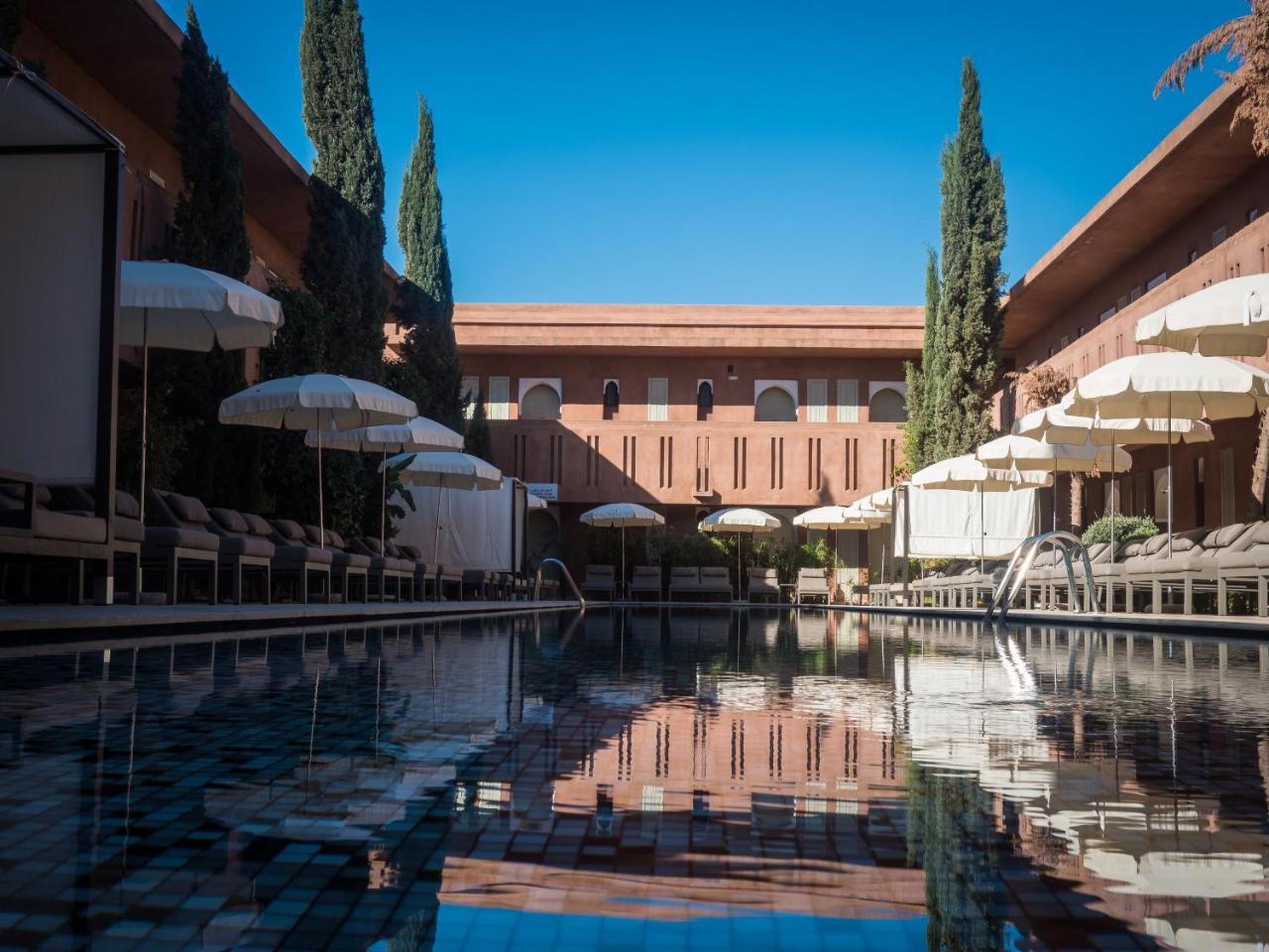 Kenzi Club Agdal Medina Otel Lahebichate Dış mekan fotoğraf The pool at the hotel